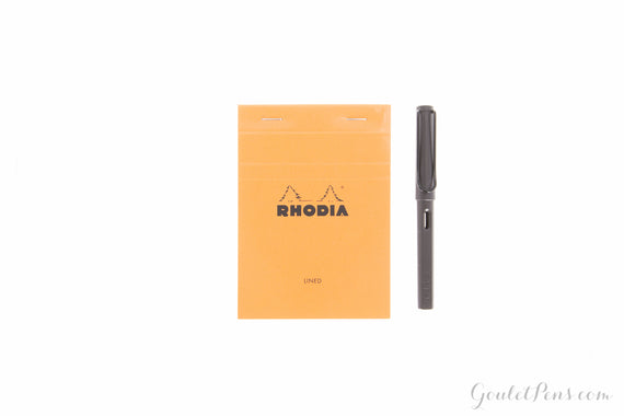 Rhodia No. 13 Notepad - Orange, Lined (4.13 x 5.83)