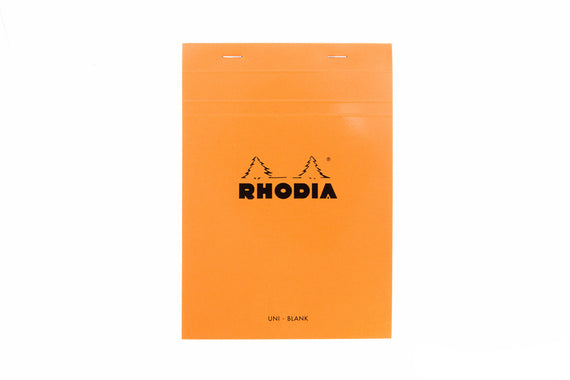 Rhodia No. 16 A5 Notepad - Orange, Blank