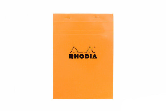 Rhodia No. 16 A5 Notepad - Orange, Graph