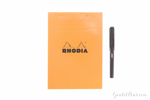 Rhodia No. 16 Notepad - Orange, Graph (5.83 x 8.27)