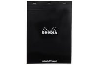 (Bottom Shelf) Rhodia No. 18 A4 Notepad - Black, Dot Grid