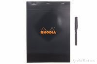 Rhodia No. 18 A4 Notepad - Black, Graph