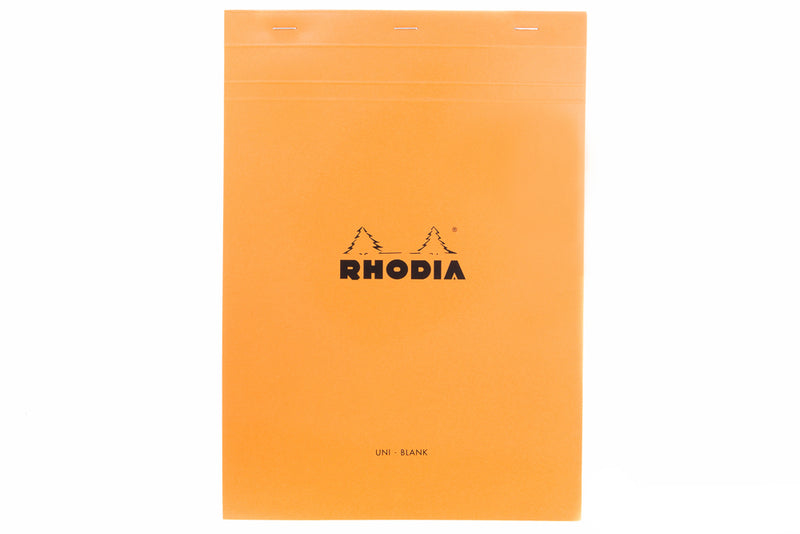 Rhodia No. 18 A4 Notepad - Orange, Blank