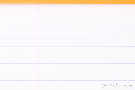 Rhodia No. 18 Notepad - Orange, Lined (8.27 x 11.69)