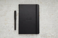 Rhodia A5 Webnotebook - Black, Dot Grid