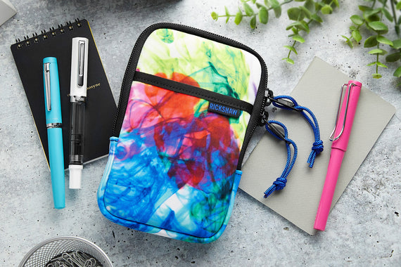 Rickshaw Bagworks Sinclair R Case - Inky Rainbow