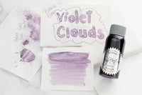 Robert Oster Violet Clouds - Ink Sample