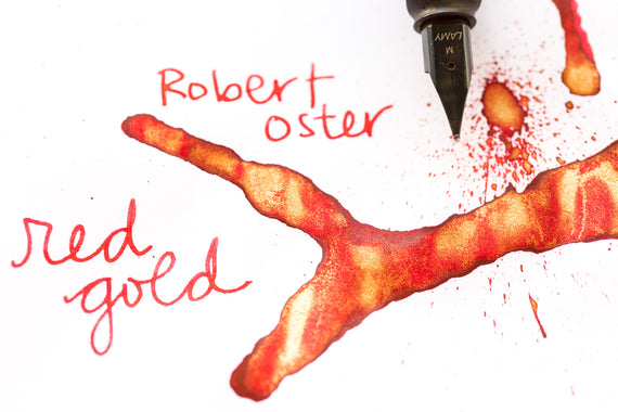 Robert Oster Red Gold fountain pen ink