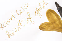 Robert Oster Heart of Gold - Ink Sample