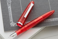 Sailor Compass 1911 Fountain Pen - Transparent Red