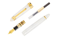 Sailor 1911S Fountain Pen - Transparent Clear/Gold