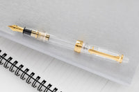 Sailor 1911S Fountain Pen - Transparent Clear/Gold