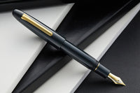 Sailor 1911 King of Pens Color Urushi Ebonite Fountain Pen - Dusk Blue