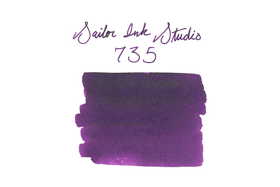 Sailor Ink Studio 735 - Ink Sample