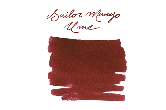 Sailor Manyo Ume fountain pen ink