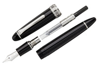 Sailor 1911L Naginata Togi Fountain Pen - Black/Silver