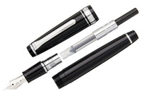 Sailor Pro Gear Slim Fountain Pen - Black/Silver