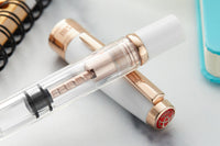 TWSBI Diamond 580 Fountain Pen - White RoseGold II