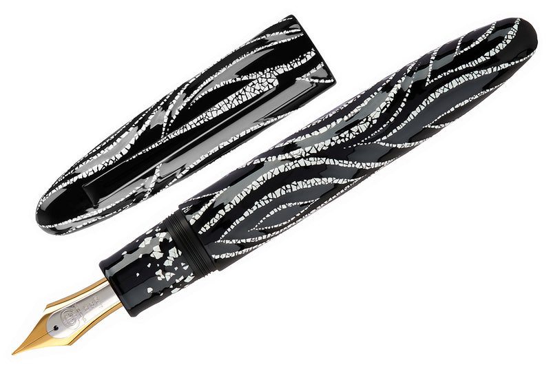 TACCIA Empress Fossils in the Sky Fountain Pen - Shadow (Limited Edition)