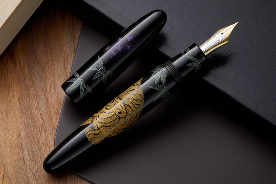 Taccia Empress Chinkin Fountain Pen - Tiger (Limited Edition)