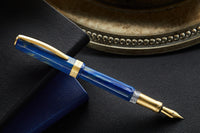 Visconti Opera Gold Fountain Pen - Blue