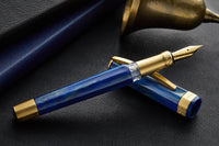 Visconti Opera Gold Fountain Pen - Blue