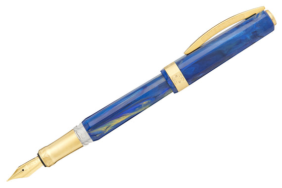 Visconti Opera Gold Fountain Pen - Blue