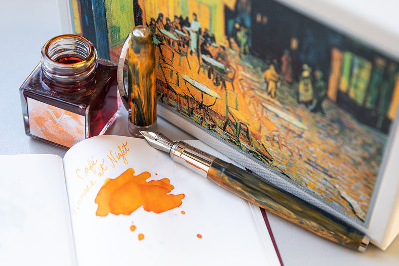 Visconti Van Gogh Fountain Pen - Café Terrace at Night