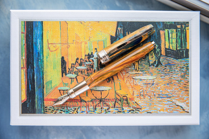 Visconti Van Gogh Fountain Pen - Café Terrace at Night