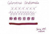 Colorverse Andromeda - Ink Sample