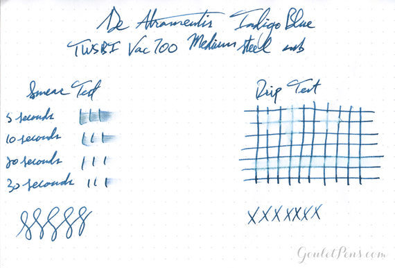 De Atramentis Indigo Blue - 35ml Bottled Ink