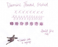 Diamine Frosted Orchid - Ink Sample