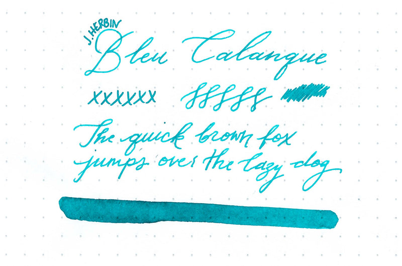 Jacques Herbin Bleu Calanque - 30ml Bottled Ink