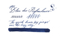 Jacques Herbin Bleu Des Profondeurs - Ink Sample