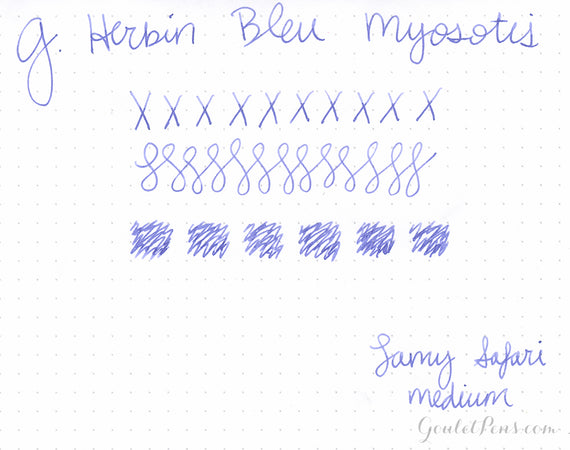 Herbin Bleu Myosotis - 30ml Bottled Ink