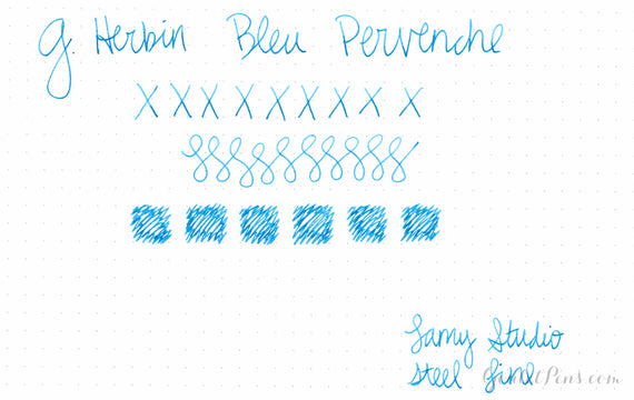 Herbin Bleu Pervenche - 30ml Bottled Ink