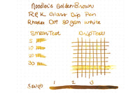 Noodler's Golden Brown - Ink Sample