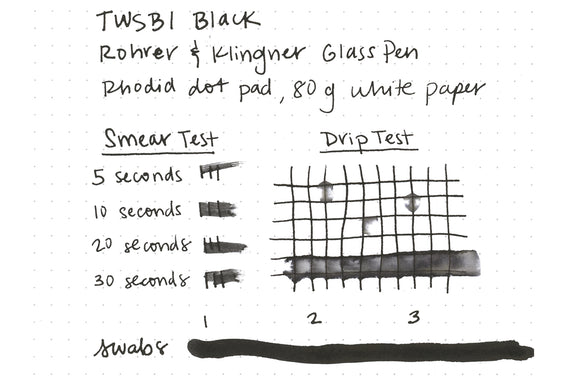 TWSBI Black - Ink Sample